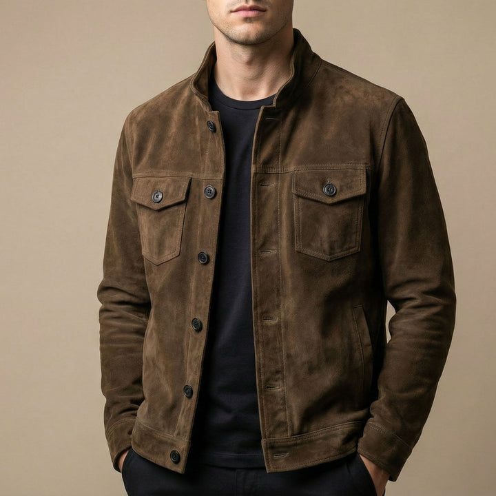 Raffaele Wildleder-Feldjacke