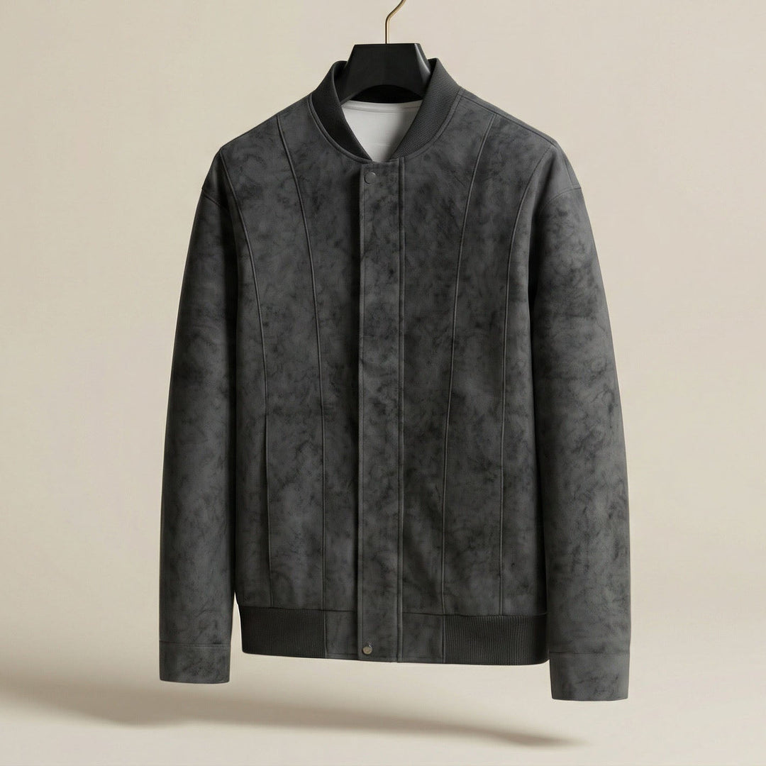Vittorio Kunstlederjacke mit Reißverschluss