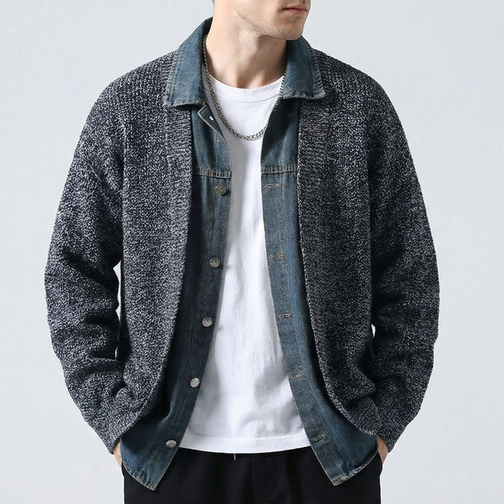 Marcello Geschichtete Strickjacke