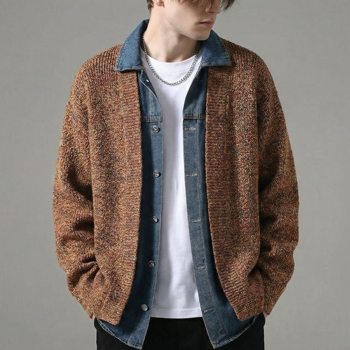 Marcello Geschichtete Strickjacke