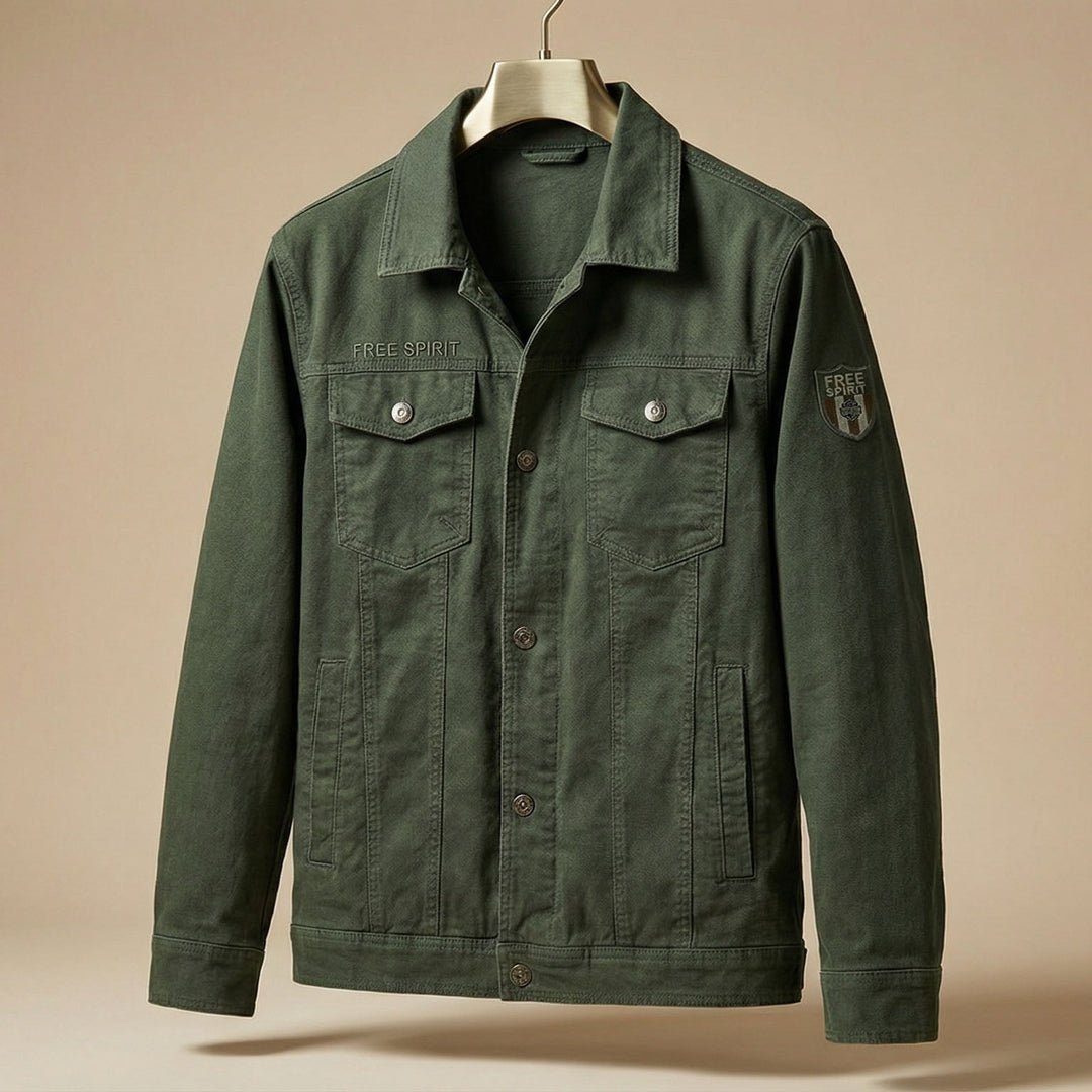 Marcello Utility-Jacke aus Baumwolle