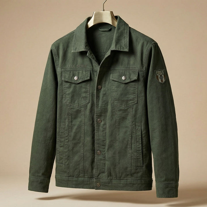 Marcello Utility-Jacke aus Baumwolle