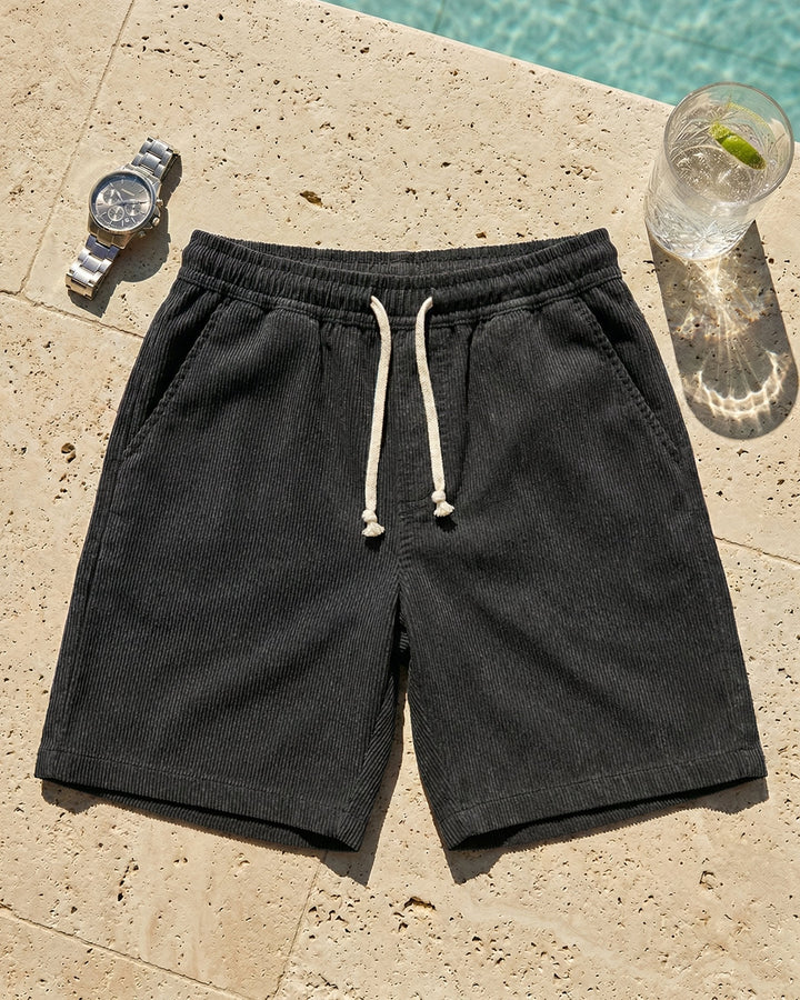 Omar Cord-Shorts mit Kordelzug