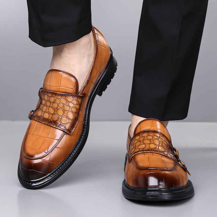 Orazio Leder-Monk-Schuhe