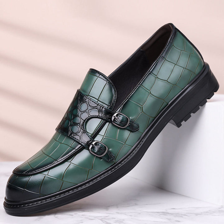 Orazio Leder-Monk-Schuhe
