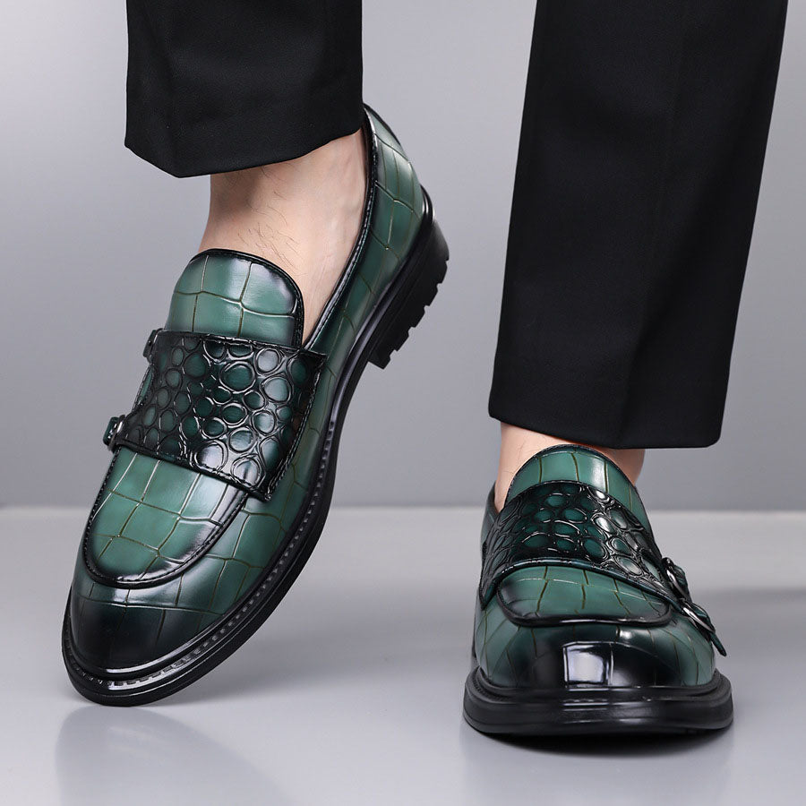Orazio Leder-Monk-Schuhe