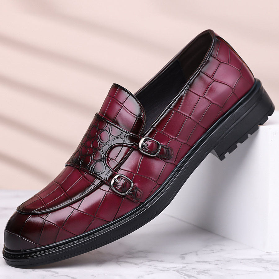 Orazio Leder-Monk-Schuhe