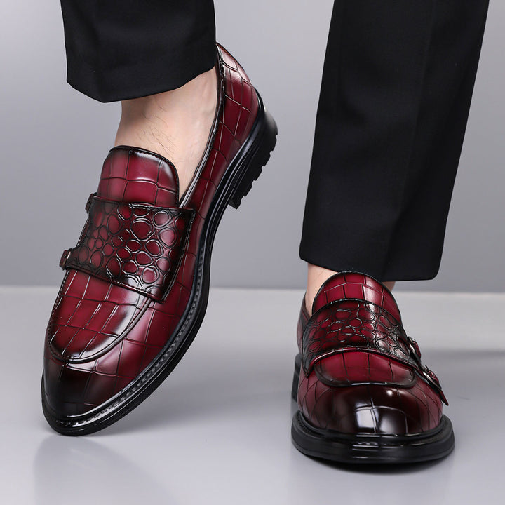 Orazio Leder-Monk-Schuhe