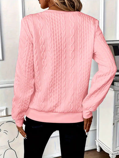 AVELOR Amy Zip Knit Sweater