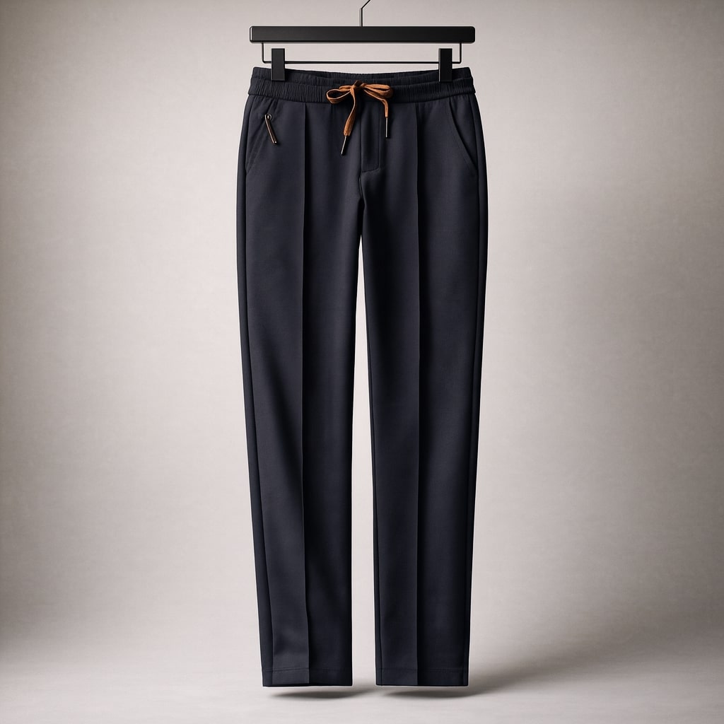 Ruggero Verjüngte Hose mit Kordelzug