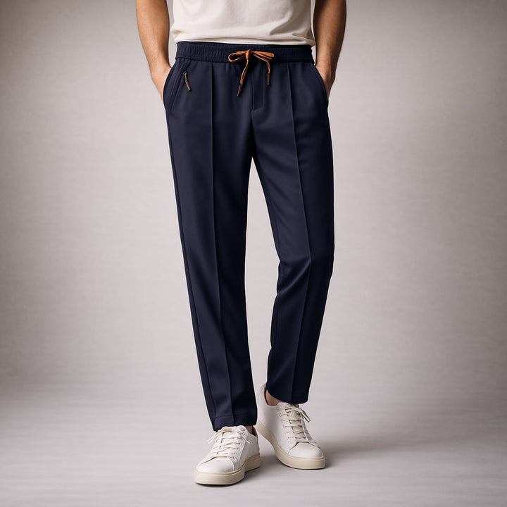 Ruggero Verjüngte Hose mit Kordelzug