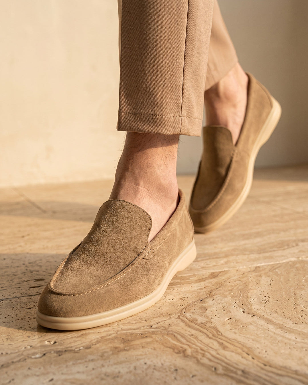 Sabino Legerer Wildleder-Loafer