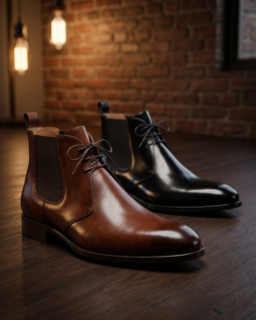 Mariano Chelsea-Stiefel aus Leder
