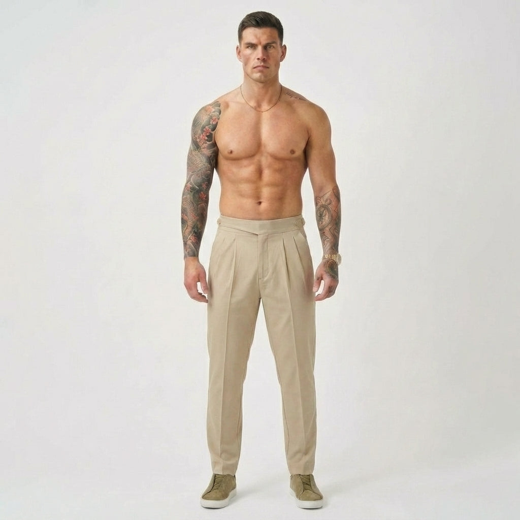 AVELOR Lockhart Trousers - Cream