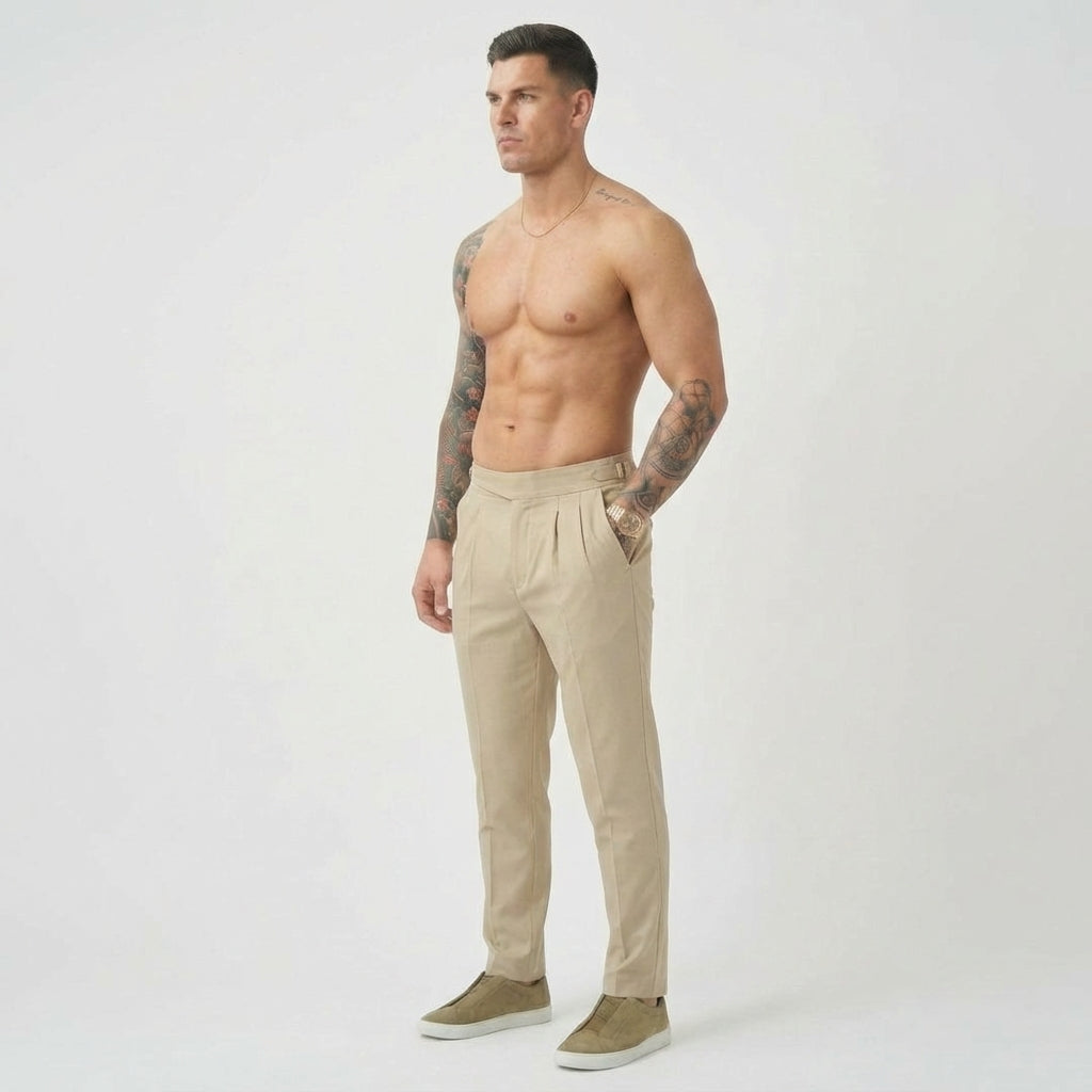AVELOR Lockhart Trousers - Cream