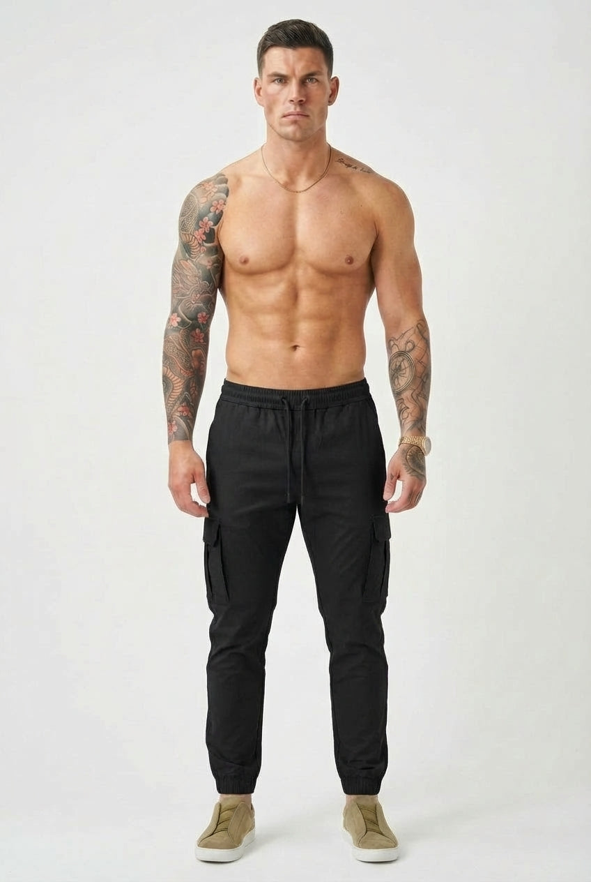Cargo Jogger - Black