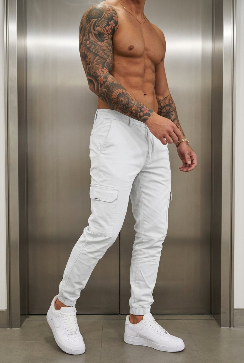 AVELOR Cargo Jogger - Stone