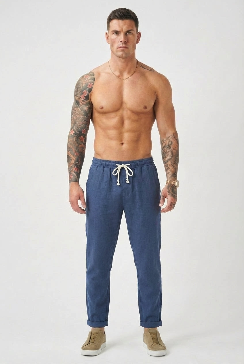 AVELOR Massimo Linen Trousers