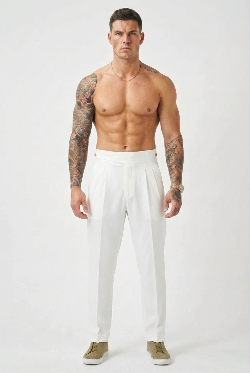 AVELOR Lockhart Trousers - White