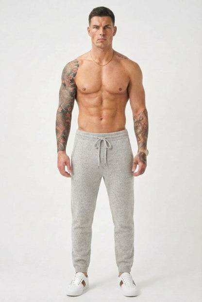 AVELOR Cloud Merino Pants - Light Grey