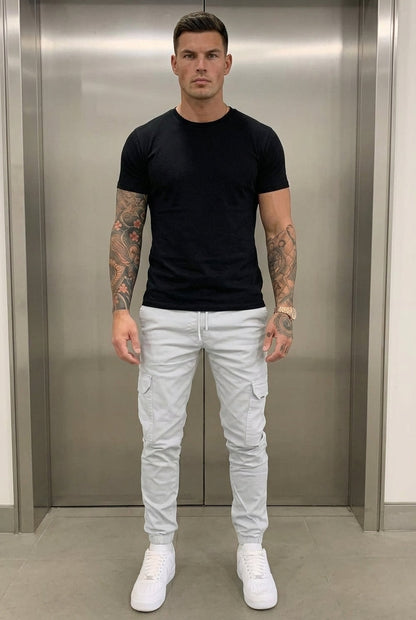 AVELOR Cargo Jogger - Stone