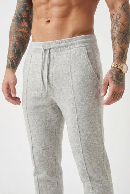 AVELOR Cloud Merino Pants - Light Grey