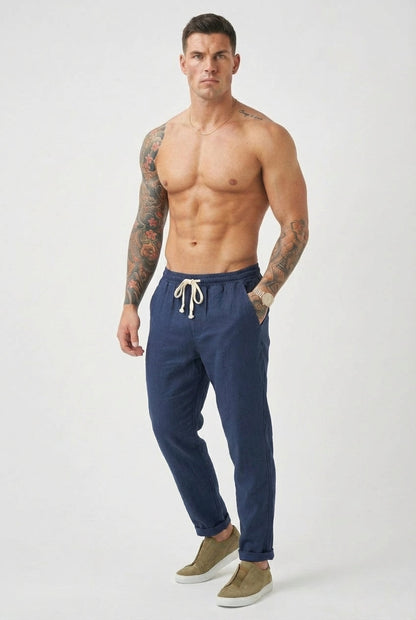 AVELOR Massimo Linen Trousers