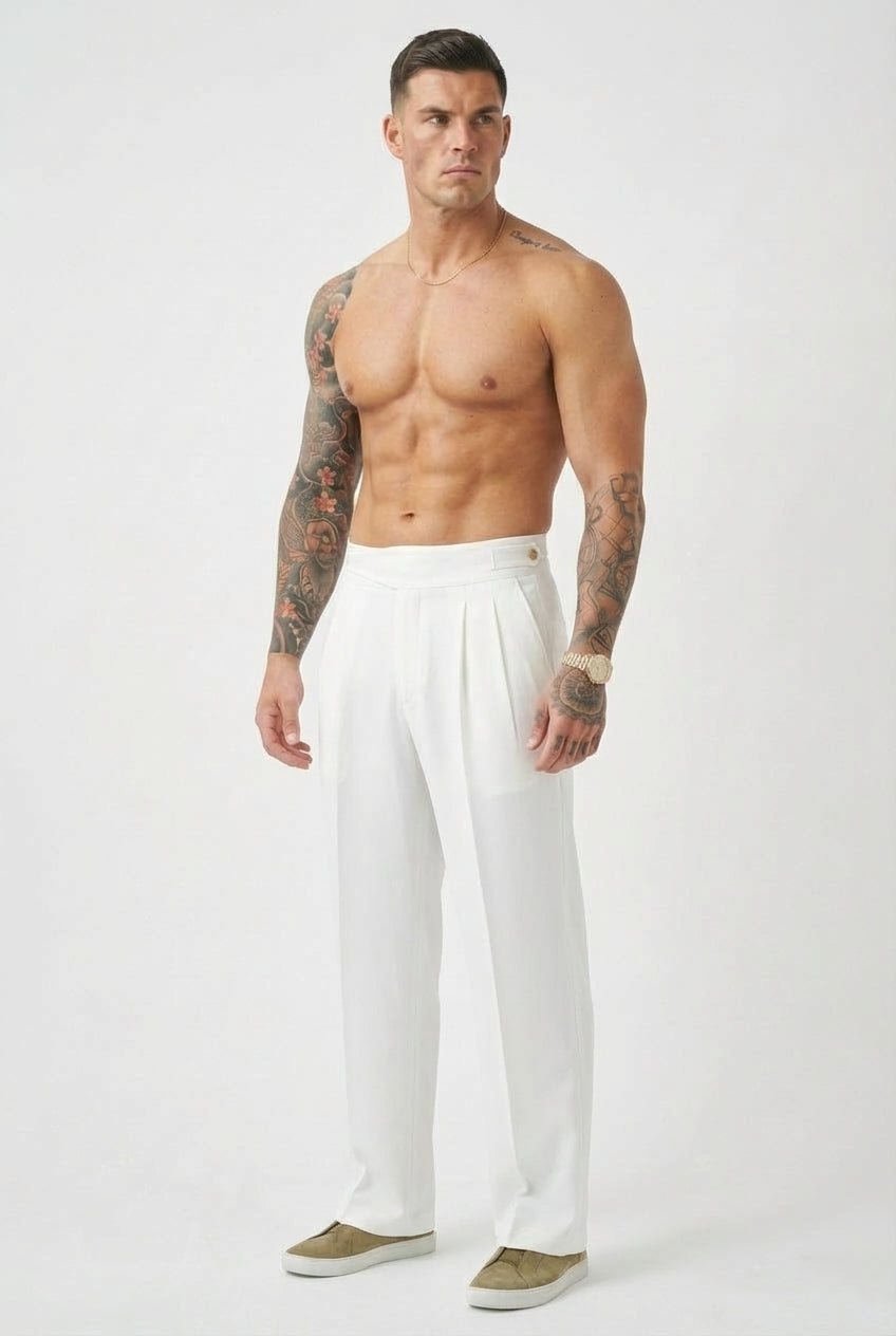 AVELOR Lockhart Trousers - White