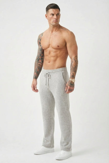 AVELOR Cloud Merino Pants - Light Grey