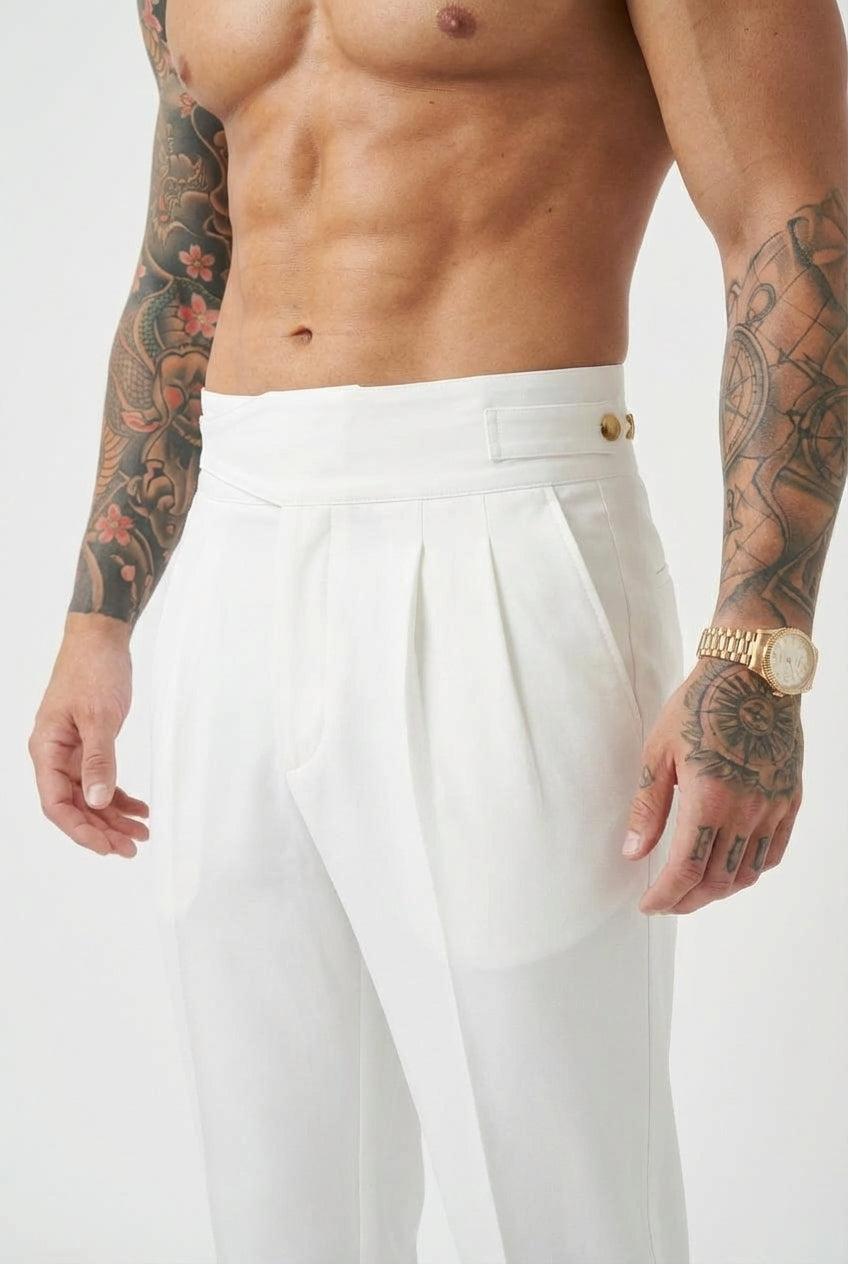 AVELOR Lockhart Trousers - White