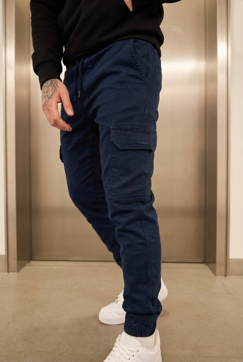 AVELOR Cargo Jogger - Navy