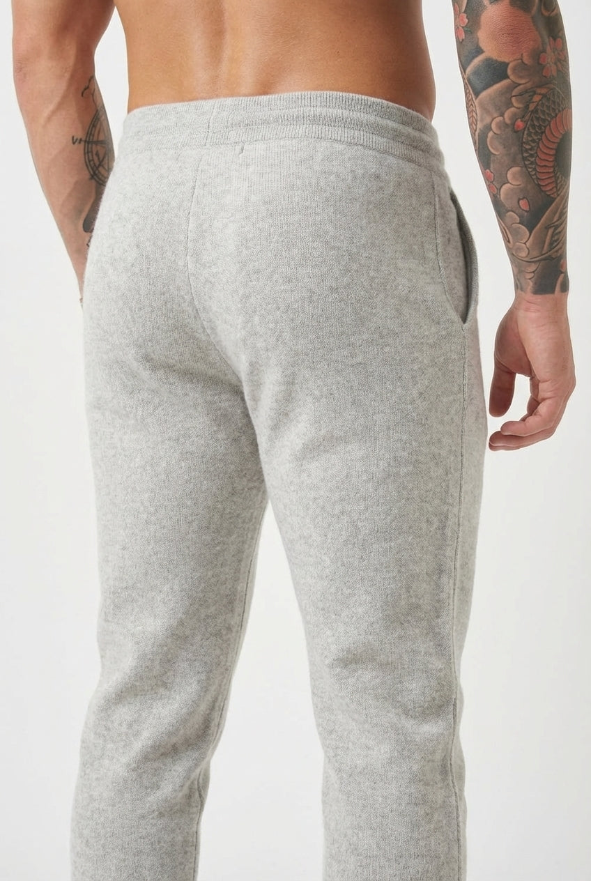 AVELOR Cloud Merino Pants - Light Grey