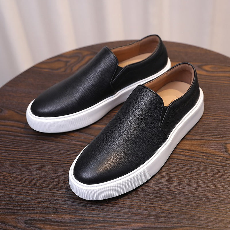Nico Leder-Slip-On-Sneaker
