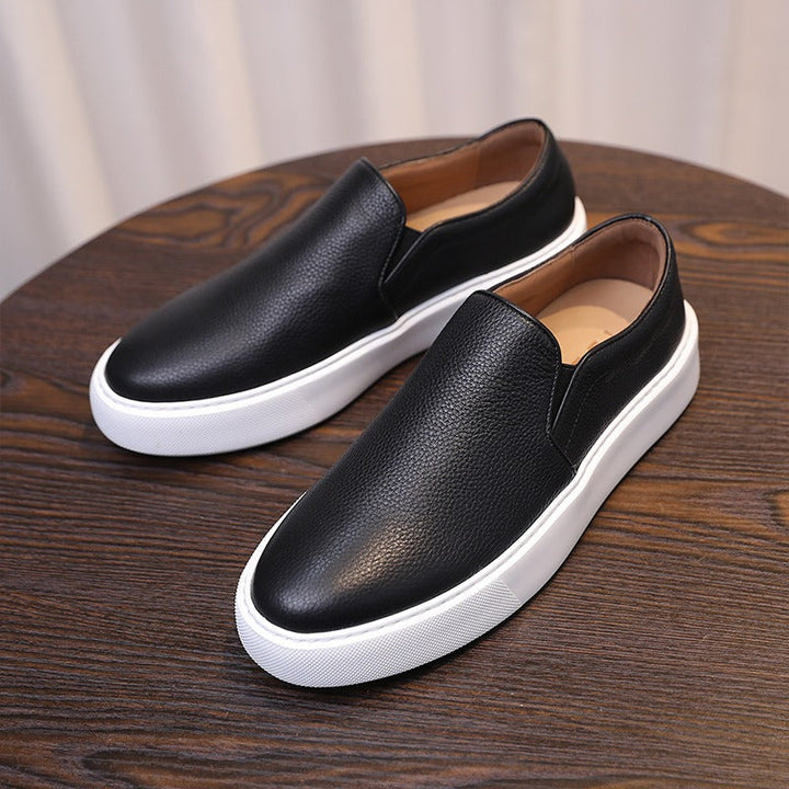 Nico Leder-Slip-On-Sneaker
