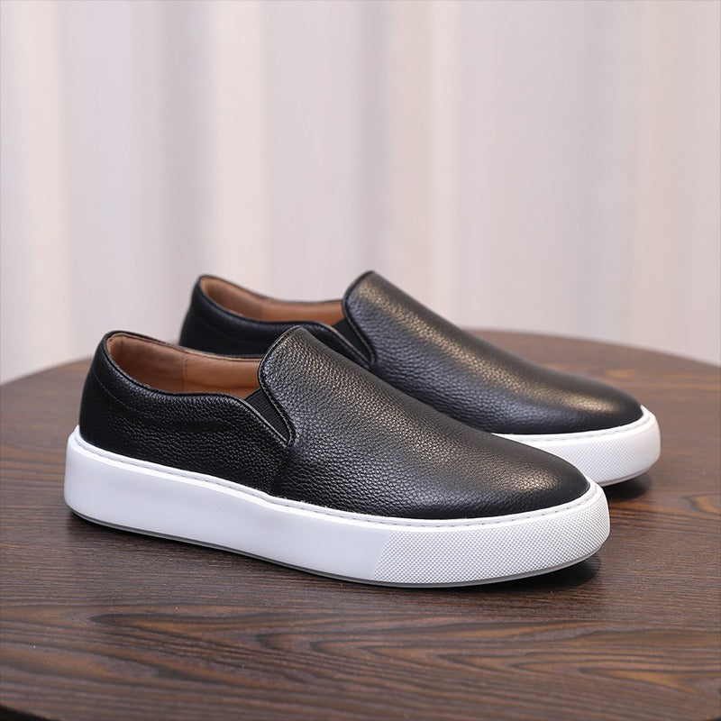 Nico Leder-Slip-On-Sneaker