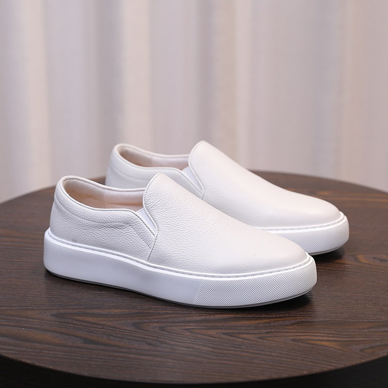 Nico Leder-Slip-On-Sneaker