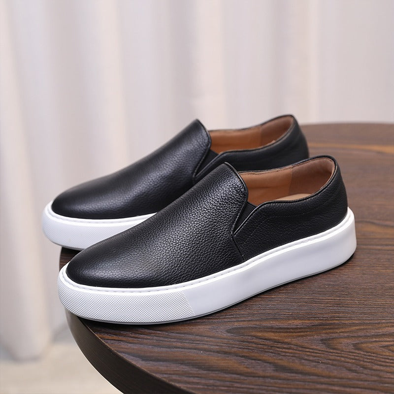 Nico Leder-Slip-On-Sneaker