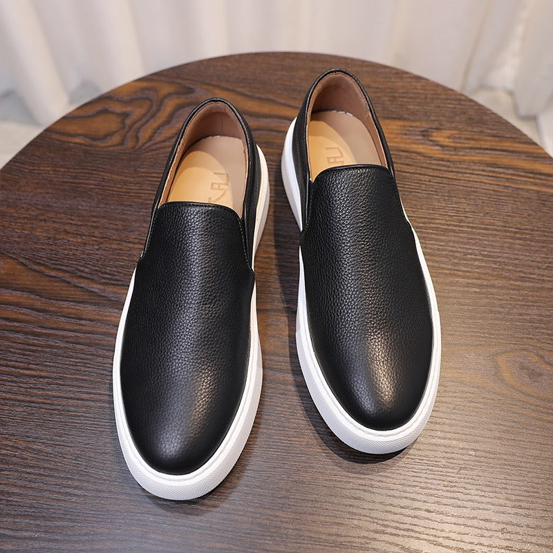 Nico Leder-Slip-On-Sneaker