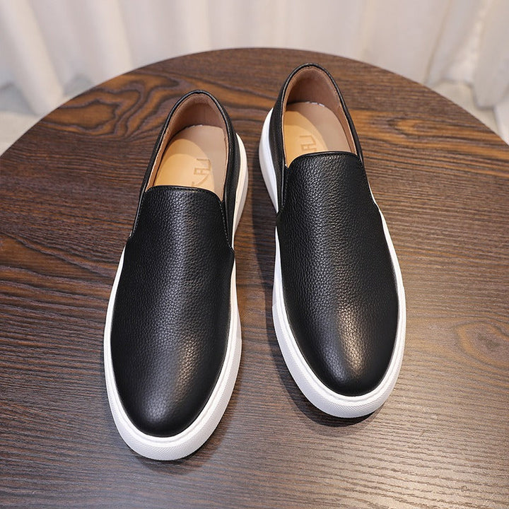 Nico Leder-Slip-On-Sneaker