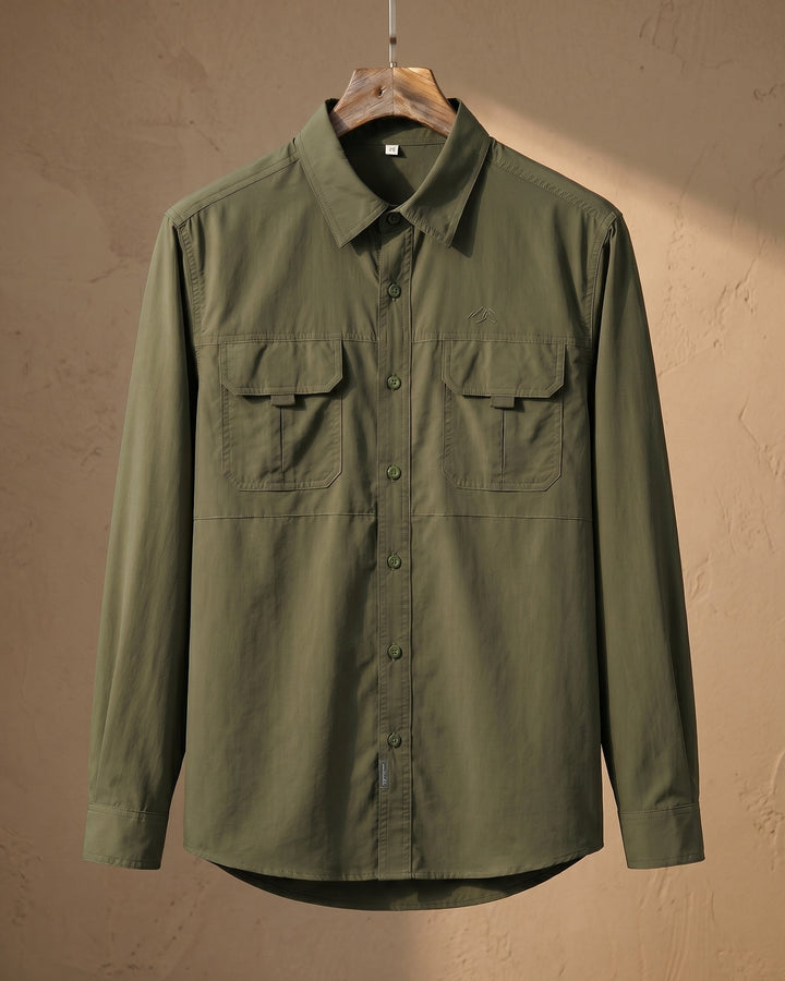 Ubaldo Casual Utility-Hemd
